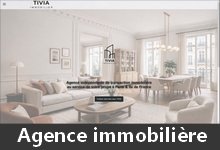  Site d'une agence immobili�re 